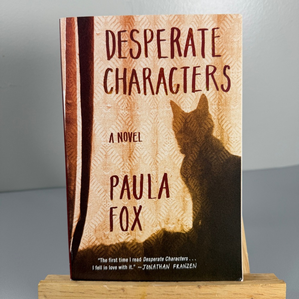 Desperate Characters Paula Fox Novel Paperback Fiction 1999 Norton Edition